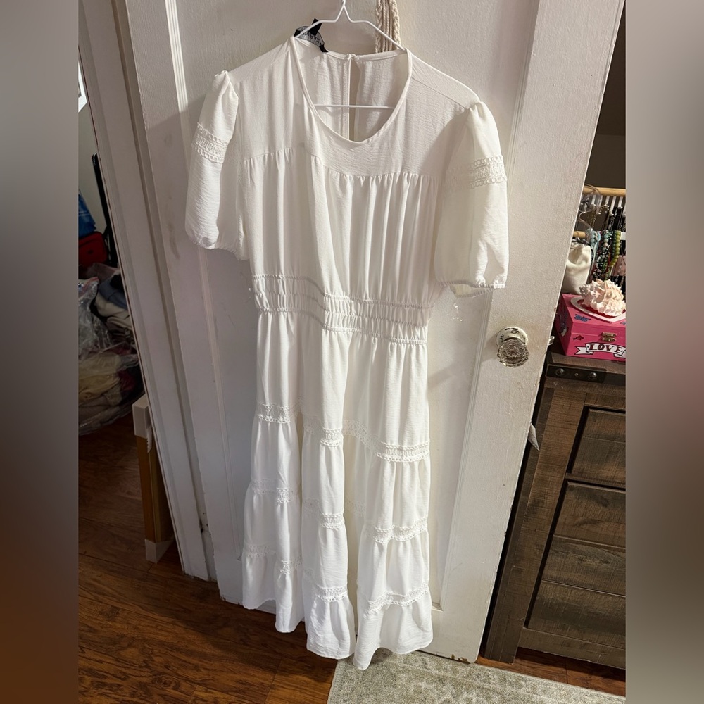 Elegant White Dress